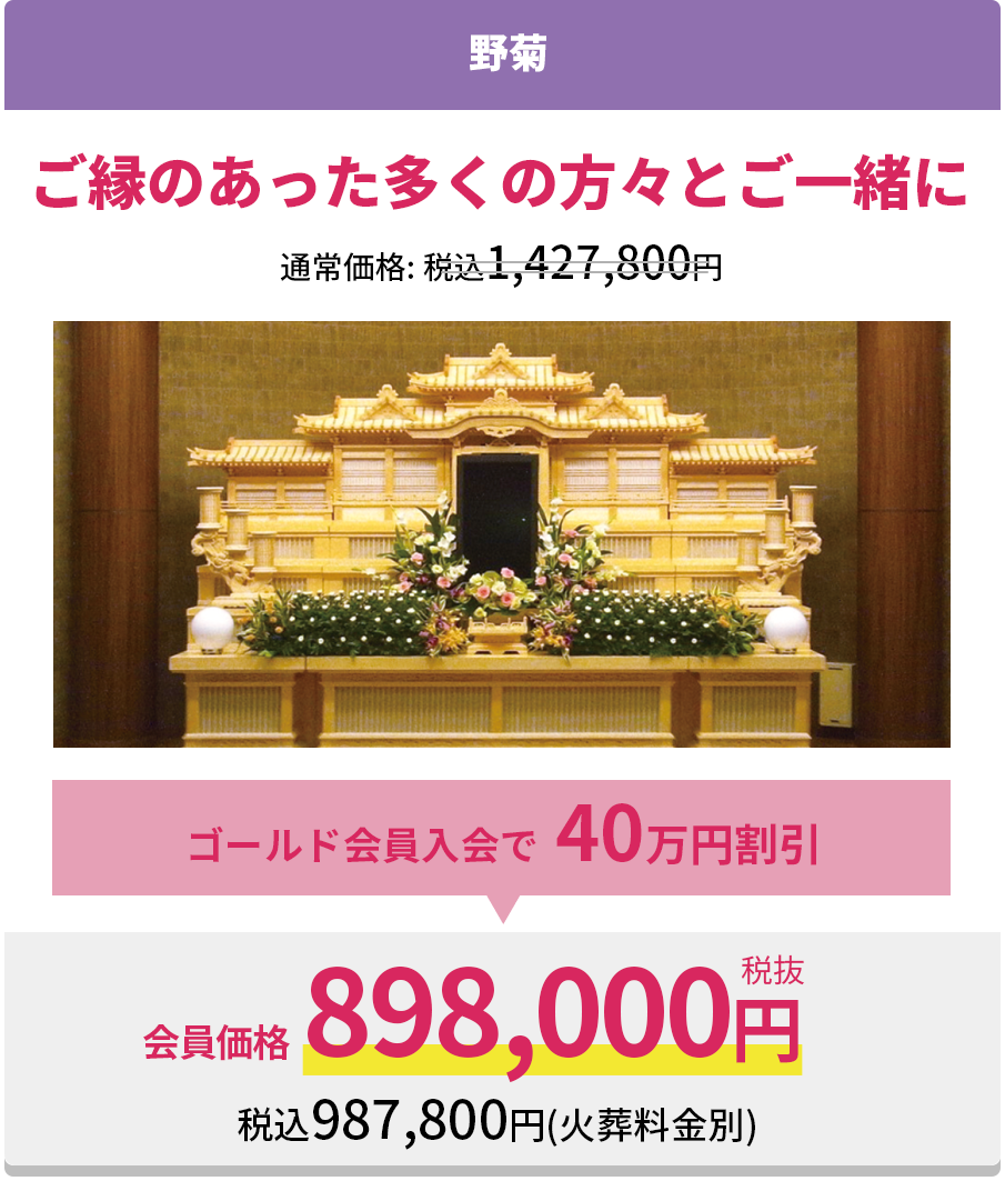 ご縁のあった多くの方々とご一緒に野菊